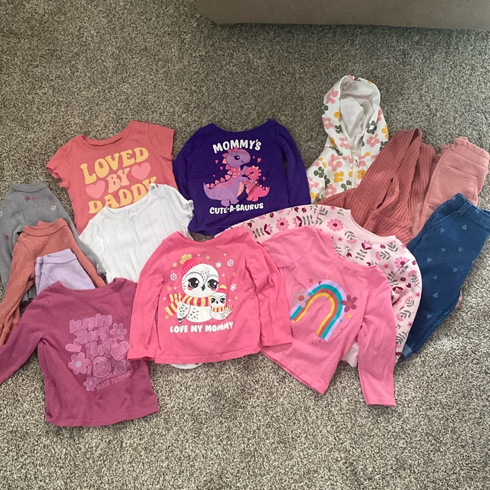 14 piece girls bundle 12 months